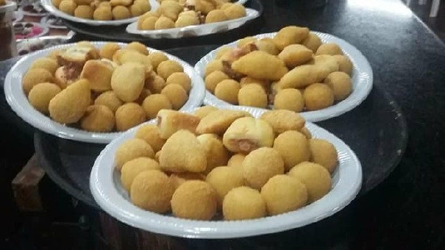 Salgados e barraquinhas para festas e eventos
